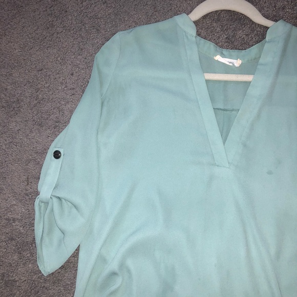 Teal Blouse - Picture 2 of 6